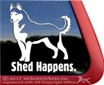 Siberian Husky Dog iPad Car Truck Window Decal Sticker