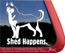 Siberian Husky Dog iPad Car Truck Window Decal Sticker