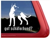 German Shepherd Window Decal