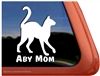 Abyssinian Window Decal