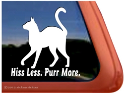 Abyssinian Window Decal