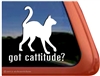 Cattitude Window Decal