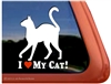 Kitty Window Decal