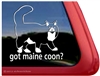 Maine Coon Window Decal