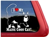 Maine Coon Window Decal