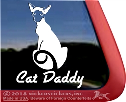 Siamese Cat Window Decal