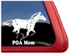 Pony of the Americas Window Decal