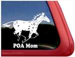 Pony of the Americas Window Decal