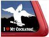 Cockatoo Window Decal