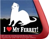 Ferret Window Decal