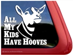 Dairy Goat Window Decal