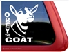 Dairy Goat Window Decal