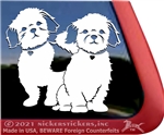 Custom Shih Tzu Vinyl Window Decal