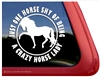 Andalusian Horse Trailer  Window Decal