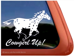 Appaloosa Leopard  Window Decal