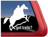 Endurance Horse Trailer Window Decal