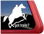 Endurance Horse Trailer Window Decal