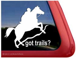 Endurance Horse Trailer Window Decal