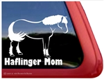 Haflinger Window Decal