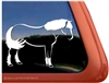 Custom Haflinger Horse Trailer Car Truck RV Window Decal Sticker