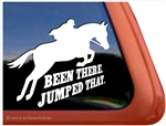 Jumper Trailer Window Decal