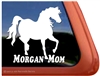 Morgan Horse Trailer Window Decal