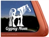 Gypsy Mare Horse Trailer  Window Decal