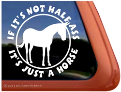 Mule Window Decal