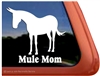 Mule Window Decal