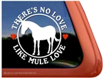 Mule Window Decal