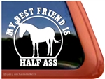 Mule Window Decal