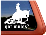 Mule Reiner Window Decal