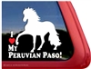 Peruvian Paso Vinyl Decal