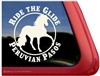 Peruvian Paso Vinyl Decal