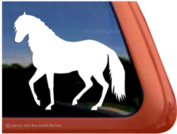 Custom Paso Fino Horse Trailer Car Truck RV Window Decal Sticker