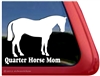 Quarter Horse Trailer Window Decal