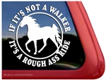 Tennessee Walker Horse Trailer Window Decal