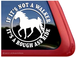 Tennessee Walker Horse Trailer Window Decal