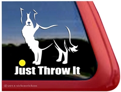 Border Collie Dog Car Truck RV Window Decal Sticker