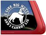 I Like Big Mutts Leonberger Dog iPad Car Truck Window Decal Sticker