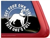 Leonberger Full Ride Dog iPad Car Truck Window Decal Sticker