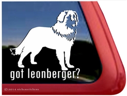 Got Leonberger Dog iPad Car Truck Window Decal Sticker