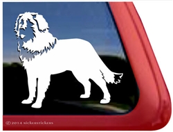Custom Leonberger Dog iPad Car Truck Window Decal Sticker