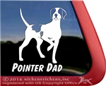 English Pointer Window Decal