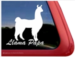 Llama Window Decal
