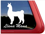 Llama Mama Car Truck RV Window Decal Sticker