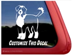 Portuguese Water Dog Window Decal