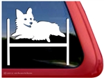 Pembroke Corgi Agility Dog Window Decal