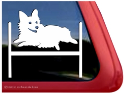 Pembroke Corgi Agility Dog Window Decal