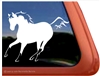 Custom Buckskin Horse Window Decal